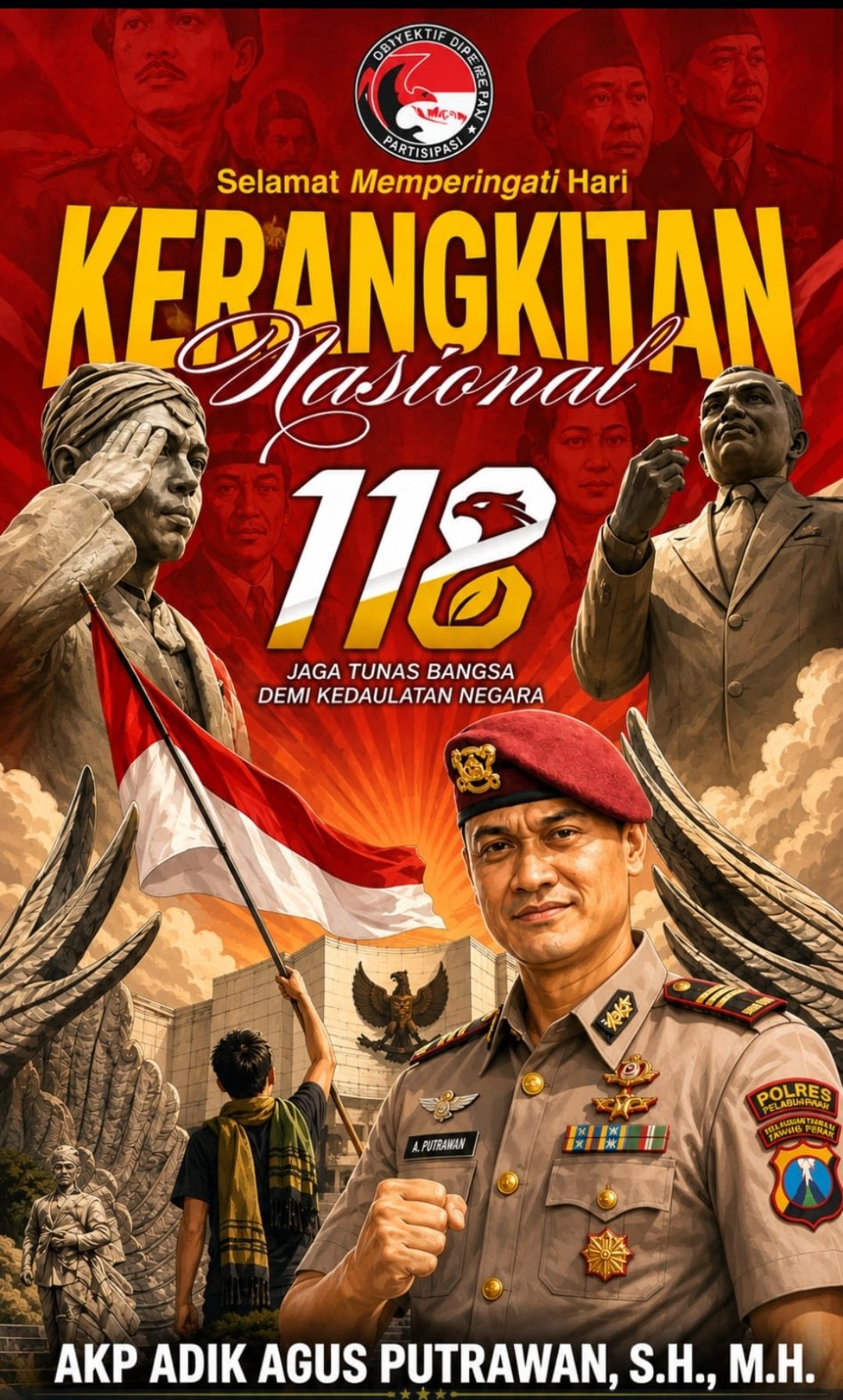 Kasatresnarkoba Polres Pelabuhan Tanjung Perak Serukan “Jaga Tunas Bangsa” di Momentum Hari Kebangkitan Nasional 2026