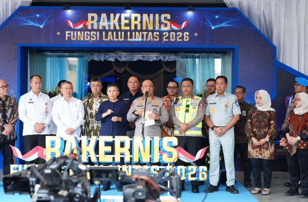 Wakapolri Tekankan Digitalisasi Layanan dan Inovasi Tilang Elektronik pada Rakernis Fungsi Lantas 2026 1 Wakapolri Tekankan Digitalisasi Layanan dan Inovasi Tilang Elektronik pada Rakernis Fungsi Lantas 2026