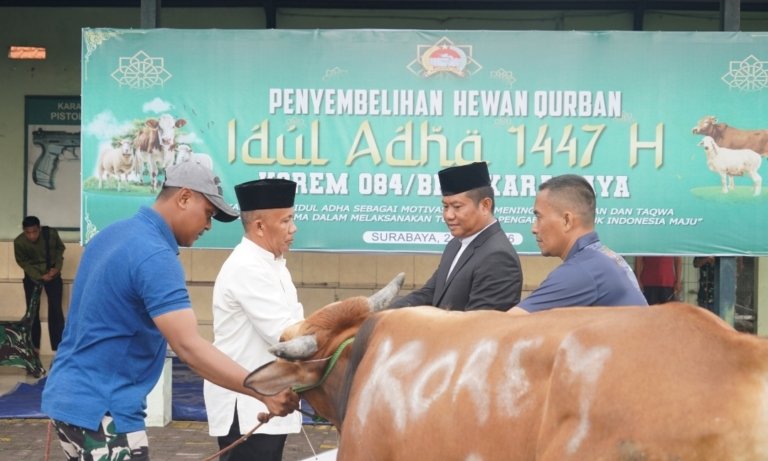 Warga Siap Menerima Ribuan Paket Daging Kurban dari Korem Bhaskara Jaya