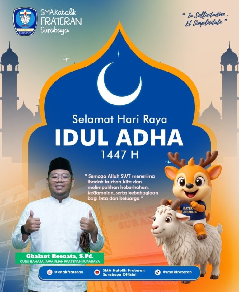 Maknai Idul Adha dengan Keikhlasan dan Kepedulian, Fr. William Satel Sura BHK Sampaikan Pesan Damai