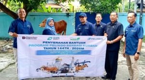 Pelindo Berbagi Kurban Jadi Bukti Komitmen Sosial PT Terminal Teluk Lamong