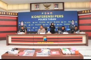 Polres Tuban Amankan Tersangka Komplotan Pencuri Sapi