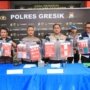 Polres Gresik Bongkar Jaringan Narkoba Amankan 2 Tersangka Pengedar dan 209 Gram Sabu