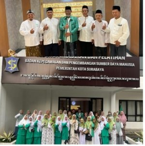 Muhaimin SH MM, Menghadiri Kegiatan Raker dan Halal Bi Halal Oleh Fatayat Ranting Sidosermo