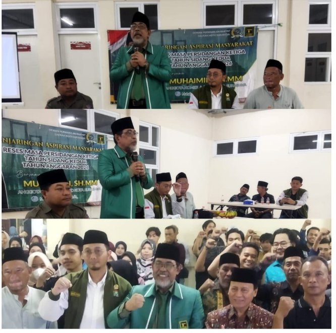 H. Muhaimin SH MM Serap Aspirasi Warga Gunung Anyar Lor Surabaya