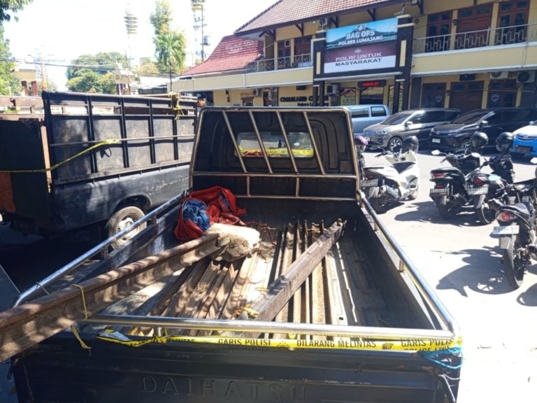 Polres Lumajang Ungkap Sindikat Pencurian Rel Kereta Api, 3 Tersangka Diamankan