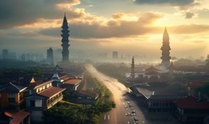 Surabaya illustration 883118