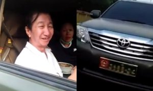 Viral Gunakan Mobil Dinas Jendral Berpelat TNI AD