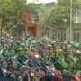Ojol ,Demo ,Surabaya