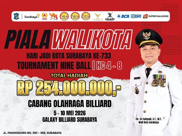 Nine Ball Piala Walikota Surabaya