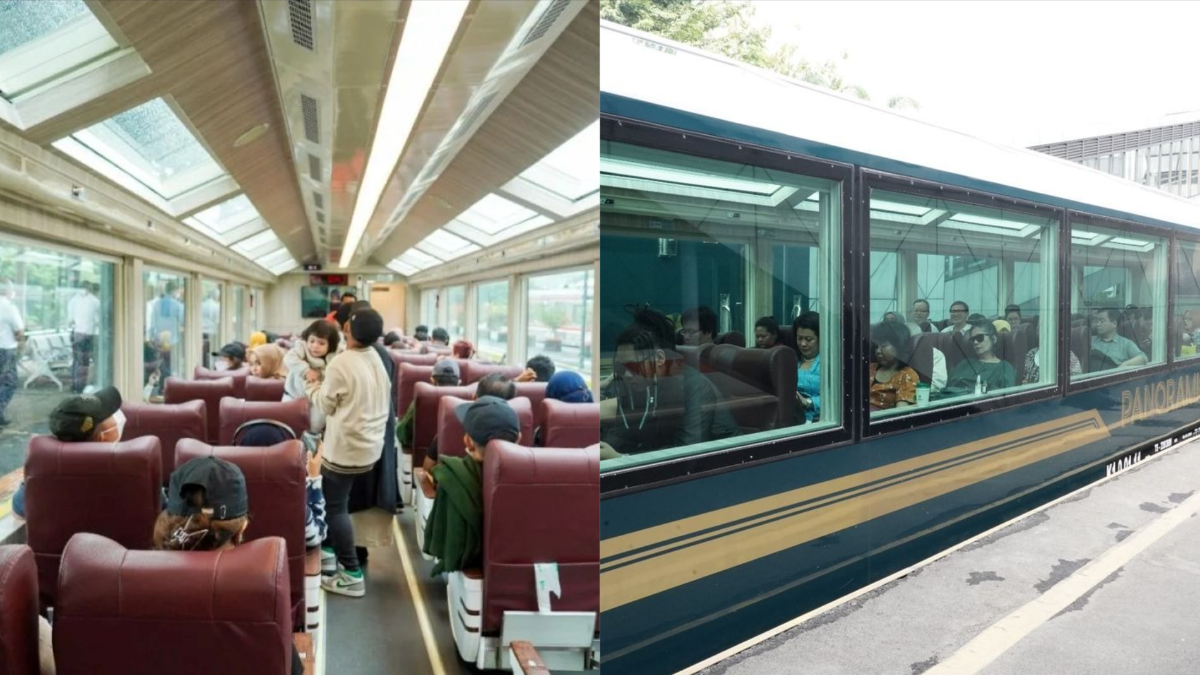 KA Panoramic, Wisata, Kereta Api