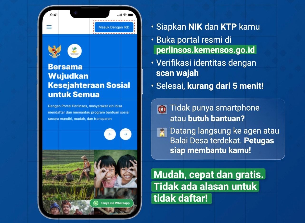 Perlinsos Digital, Surabaya,verifikasi wajah