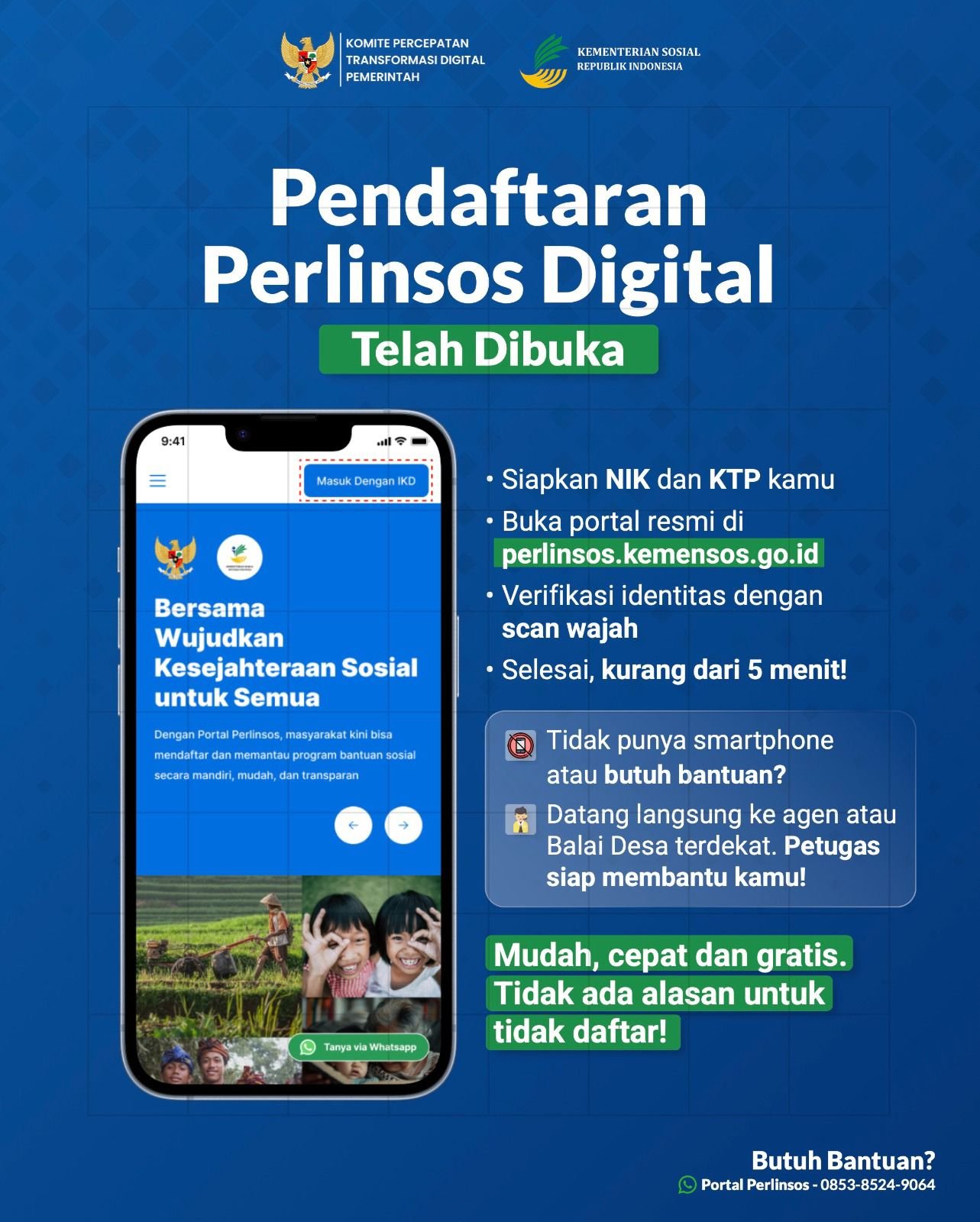 Surabaya , Digitalisasi ,Perlindungan Sosial