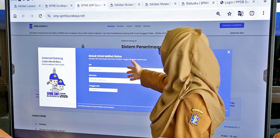 SPMB, Dispendik Surabaya ,SE KPK