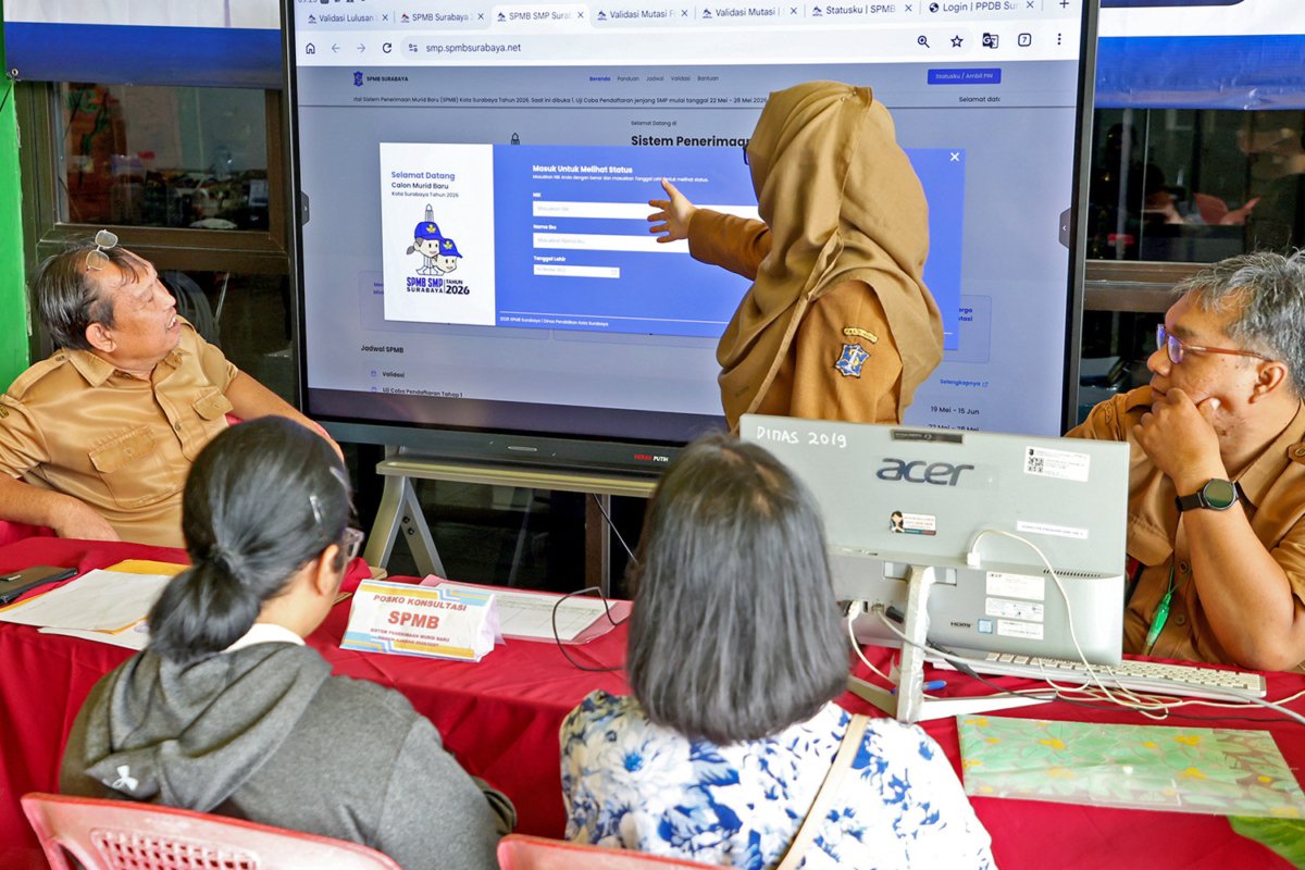 Pemkot Surabaya, Data Kependudukan ,SPMB 2026