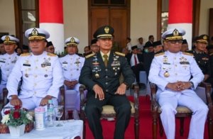 Pancasila Pemersatu Bangsa: Upacara Hari Lahir Pancasila 2026 di Surabaya, Kasdam V/Brawijaya Turut Berpartisipasi.