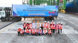 Terminal Teluk Lamong Jadi Hub Strategis, COSCO Hadirkan Layanan North China–South East Asia Express