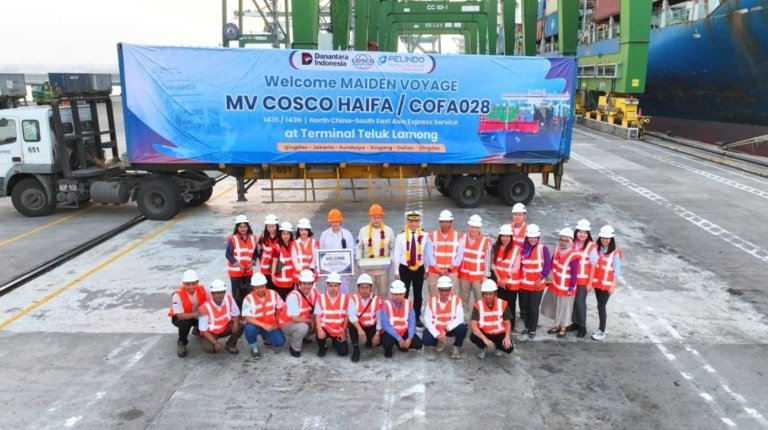 Terminal Teluk Lamong Jadi Hub Strategis, COSCO Hadirkan Layanan North China–South East Asia Express