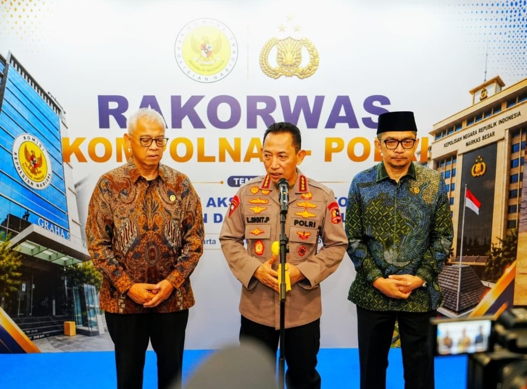 Kapolri di Rakorwas Kompolnas: Mitra Strategis untuk Pembenahan Polri