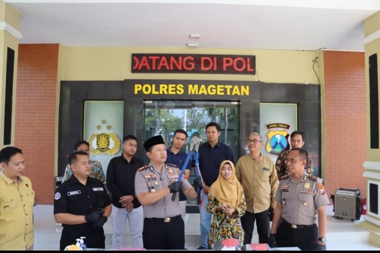 Tim URC Polres Magetan Amankan Komplotan Pencurian Sepeda Lintas Wilayah