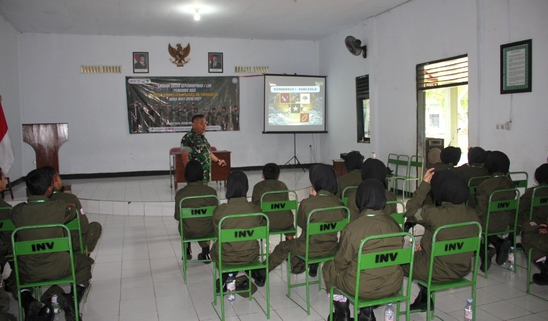 Kodim 0806/Trenggalek Tempa Jiwa Kepemimpinan Siswa Sekolah Rakyat Melalui LDK