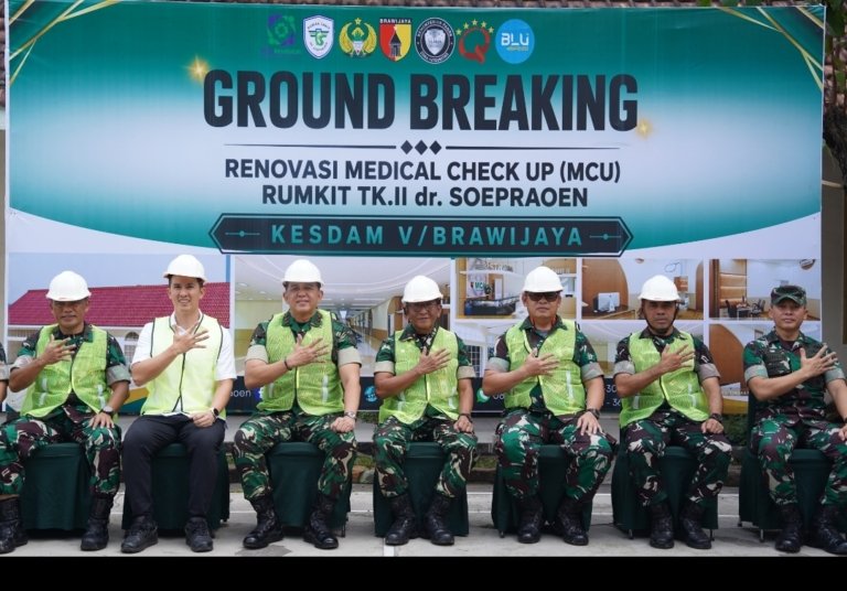 Pangdam V/Brawijaya Tinjau Penguatan Layanan Kesehatan, Ketahanan Pangan, dan Pembangunan Yonif TP di Malang
