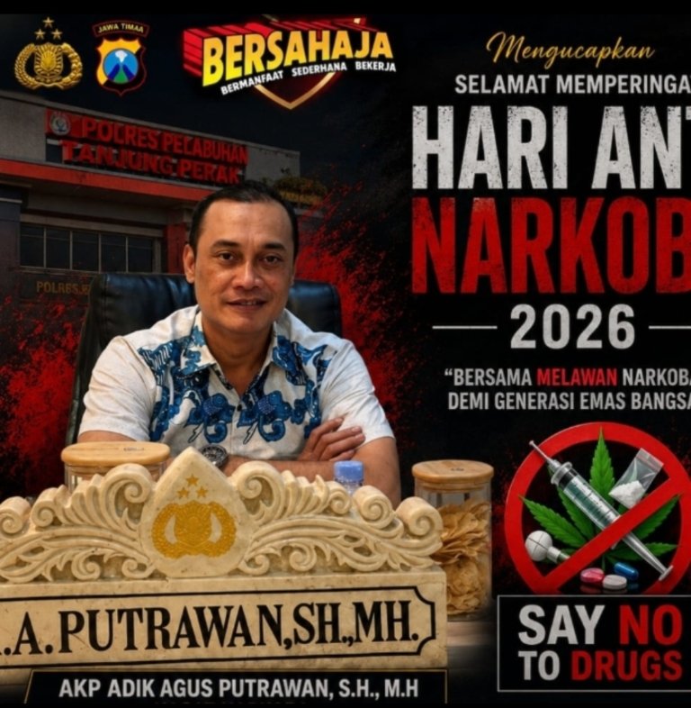 Kasat Narkoba KP3: Selamatkan Generasi Emas Indonesia dengan Perang Total Melawan Narkoba