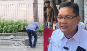 Tiang Rambu Lalu Lintas Pencurian Tiang Rambu