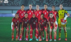 Timnas Putri Indonesia ,Singapura ,Garuda Championship Series 2026