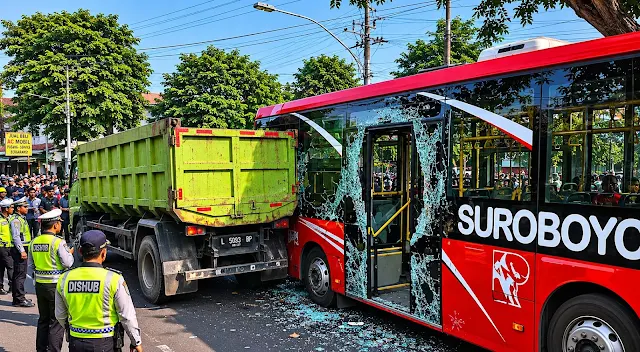 Suroboyo Bus ,Truk Sampah ,