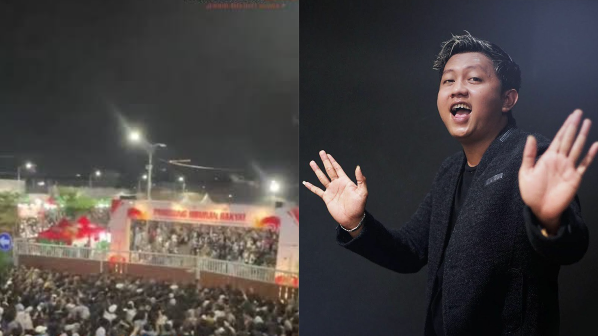 Deni Caknan Konser ricuh Konser Denny Caknan ,Surabaya