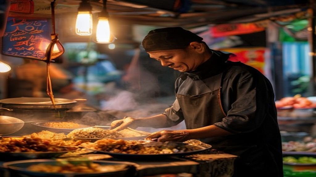 Analisis Case Study Pola Sukses Warung Makanan di Kuliner Surabaya 1 Gambar makanan khas Surabaya seperti lontong balap dan gudeg.