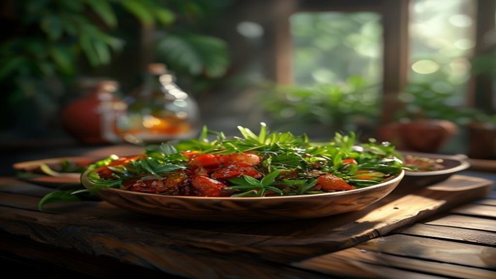 Beragam hidangan khas Surabaya seperti rawon, soto dan rujak cingur menampilkan kelezatan kuliner lokal.