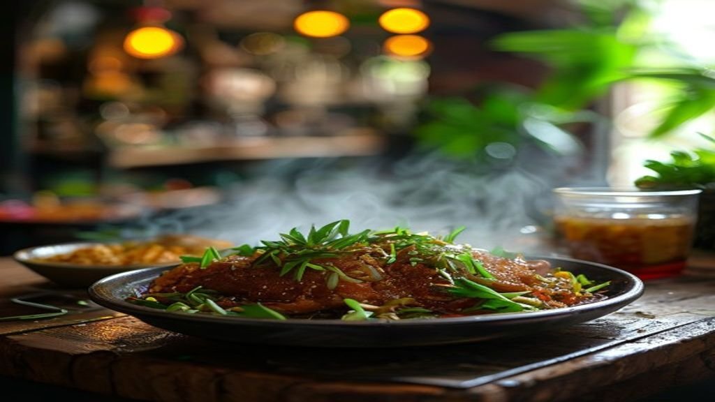 Studi Kasus: Tingkatkan Penjualan di Kuliner Surabaya lewat Menu Lokal 1 Beragam makanan khas Surabaya seperti rawon, sate kelapa, dan rujak cingur menggoda selera di pasar tradisional.