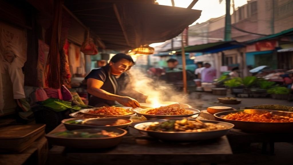 AI Image: Kuliner Surabaya illustration Kuliner Surabaya illustration 282036