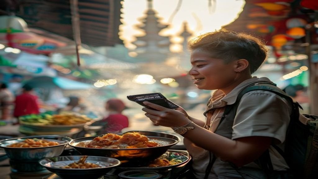 Panduan Praktis 5 Langkah Eksplor Kuliner Surabaya untuk Wisatawan Baru 1 Pemandangan kota Surabaya di malam hari dengan latar belakang jembatan Suramadu
