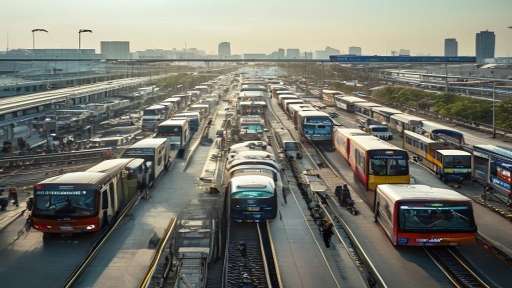 Surabaya Ungkap 5 Fakta Tersembunyi Transportasi Publik yang Bermanfaat 1 Kota Pahlawan Surabaya dengan pemandangan urban dan budaya kaya yang memukau.
