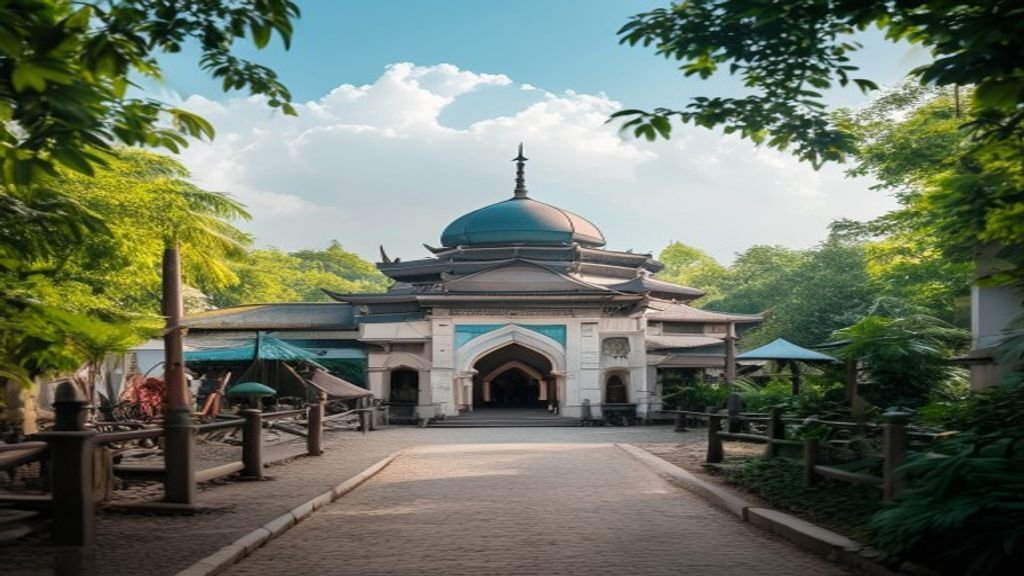 Pemandangan menakjubkan Kota Surabaya dengan landmark modern, warisan budaya, serta kuliner dan sejarah yang menarik.