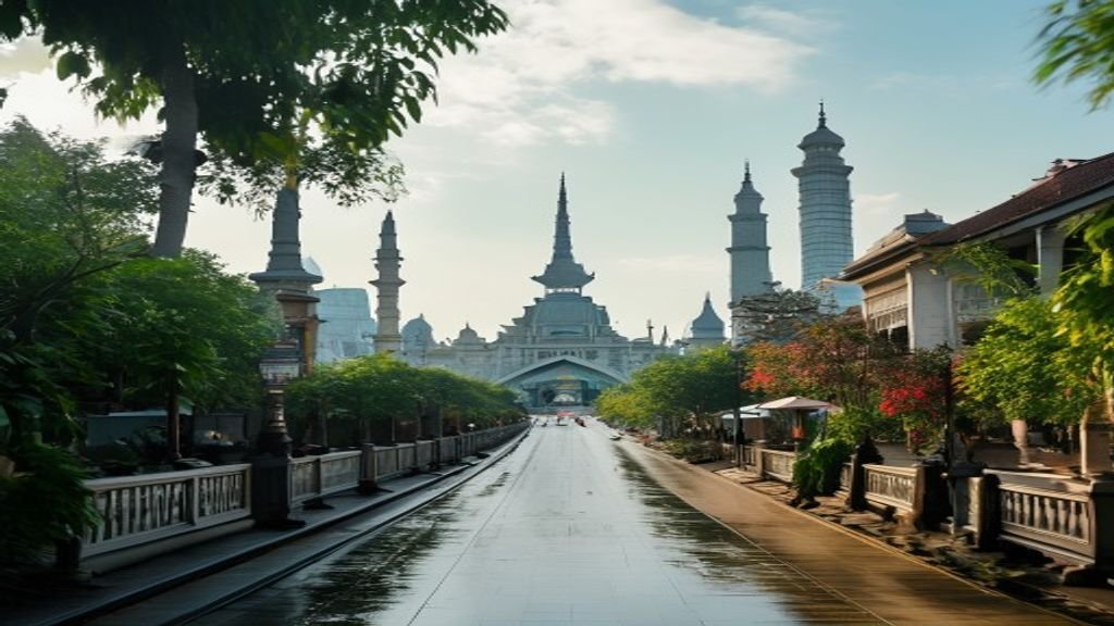 Petualangan Keluarga di Wisata Surabaya: 5 Spot yang Bikin Hati Hangat 1 Pemandangan menakjubkan kota Surabaya dengan landmark bersejarah, kuliner khas, dan pantai indah.