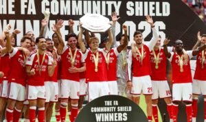 Arsenal win 2026 Community Shield