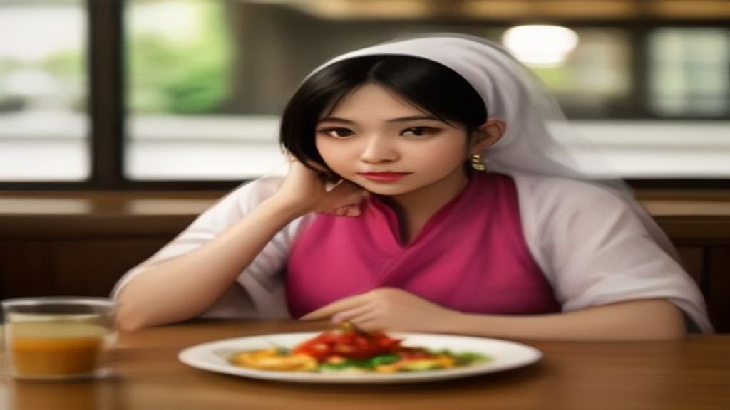 Pemandangan makanan khas Surabaya seperti rawon, sate kelapa, dan rujak cingur di pasar tradisional
