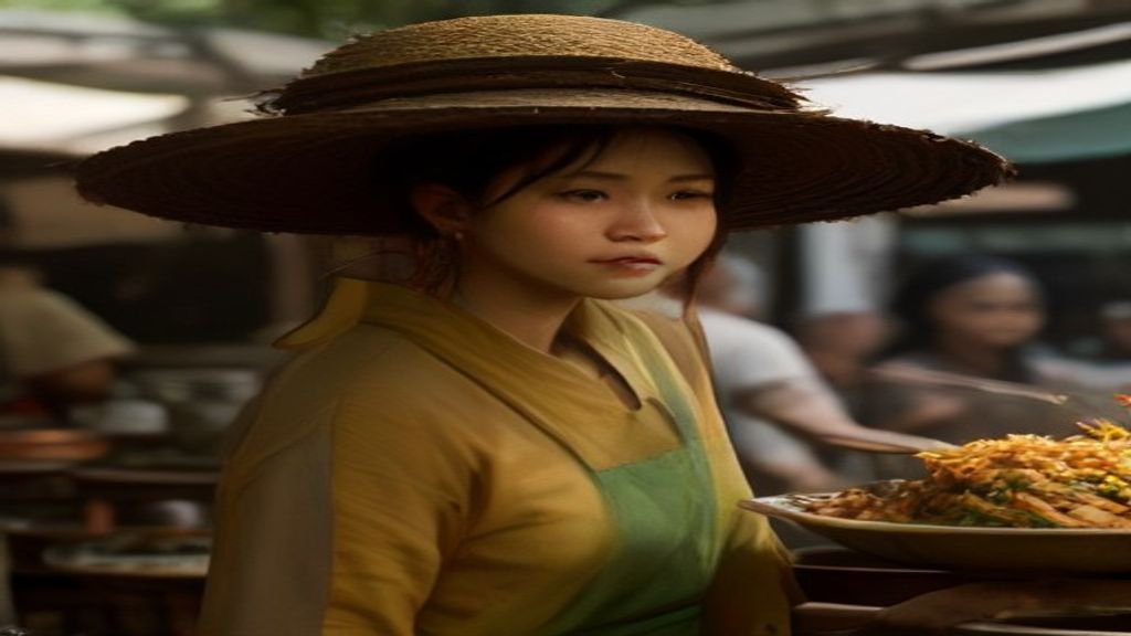 Gambar makanan khas Surabaya seperti rawon dan gudeg.
