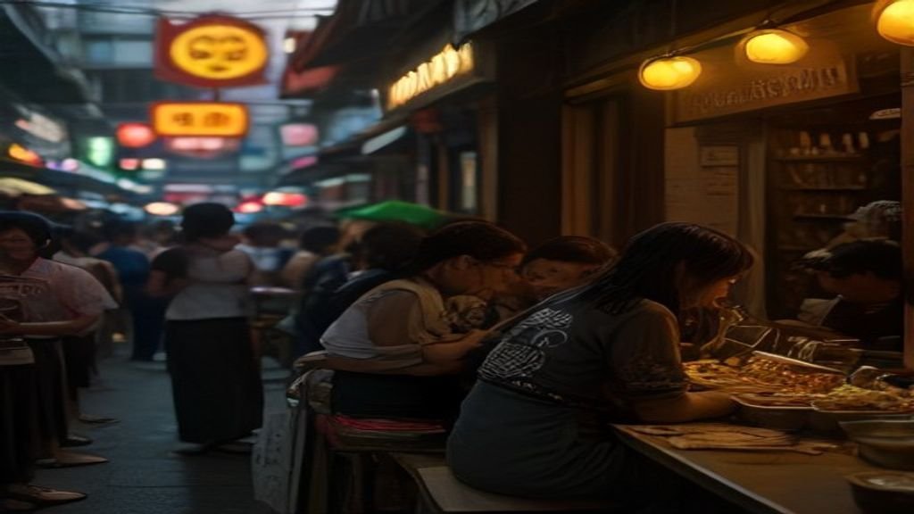 Makanan khas Surabaya seperti rujak cingur dan lontong balap