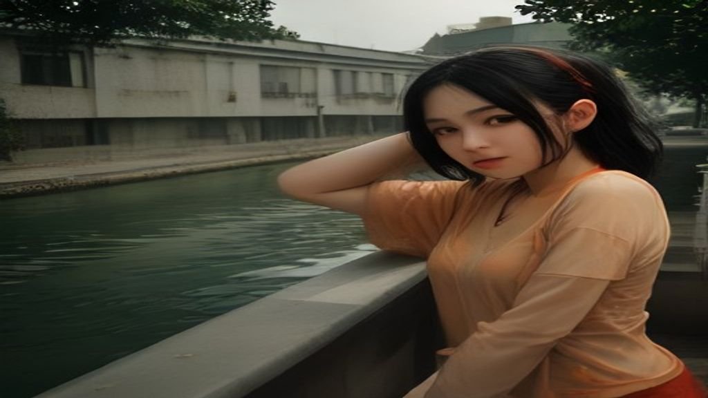 Pemandangan ikon wisata Surabaya seperti Jembatan Suramadu, Tugu Pahlawan, dan kuliner khas di tepi sungai