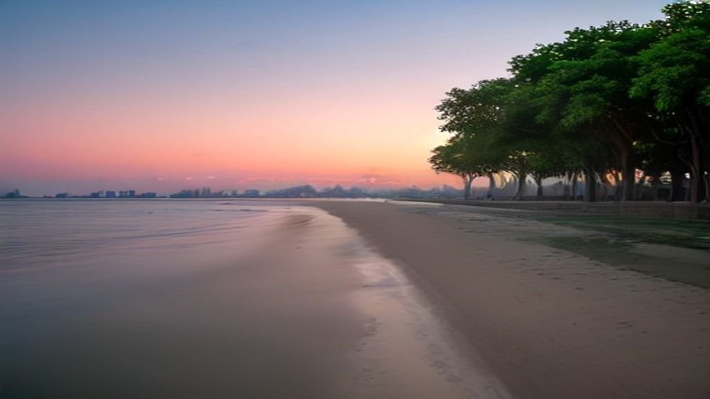 Panduan Praktis Wisata Surabaya: 5 Langkah Nikmati Kota dengan Mudah 1 Pemandangan menakjubkan Kota Surabaya dengan landmark modern, pantai, dan kuliner khas, mengundang eksplorasi wisata.