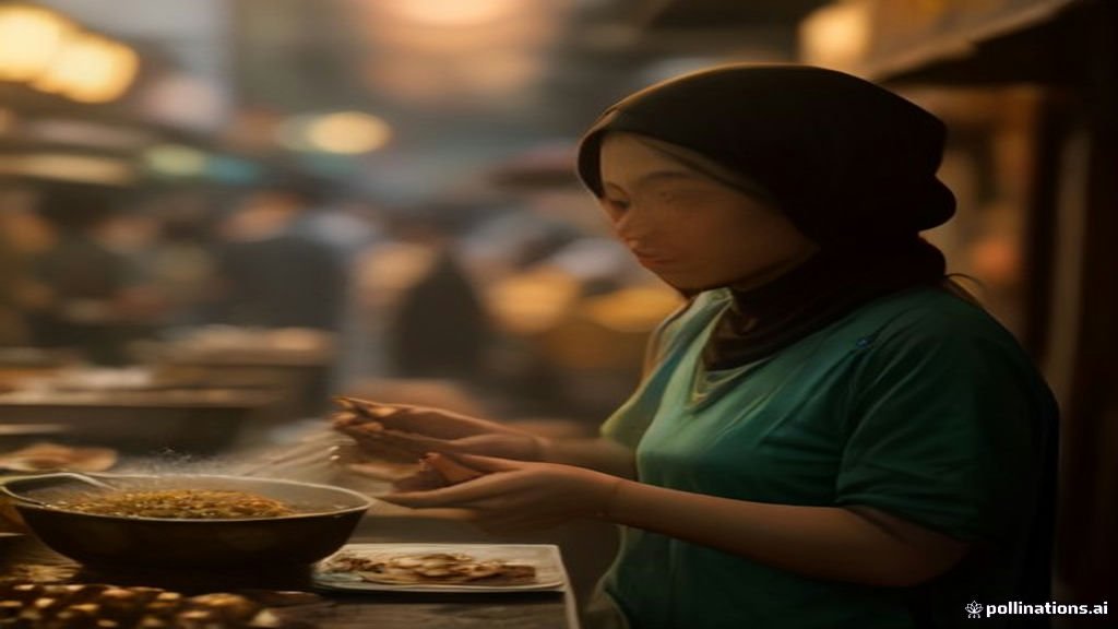 Beragam hidangan khas Surabaya seperti rawon, soto ayam, dan rujak cingur di pasar tradisional