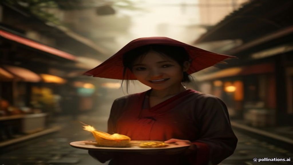 Beragam kuliner khas Surabaya: rawon, rujak cingur, soto ayam, dan sate kerang di latar pasar tradisional